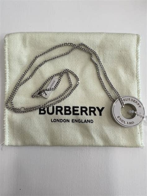 burberry necklace women's|burberry pendant necklace.